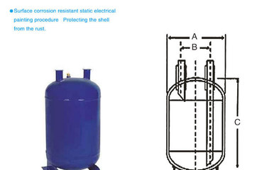 【卓爾廠家定制制冷配件 ZRE 系列立式儲液器】價格,廠家,圖片,其他制冷設備,新昌縣卓爾制冷-
